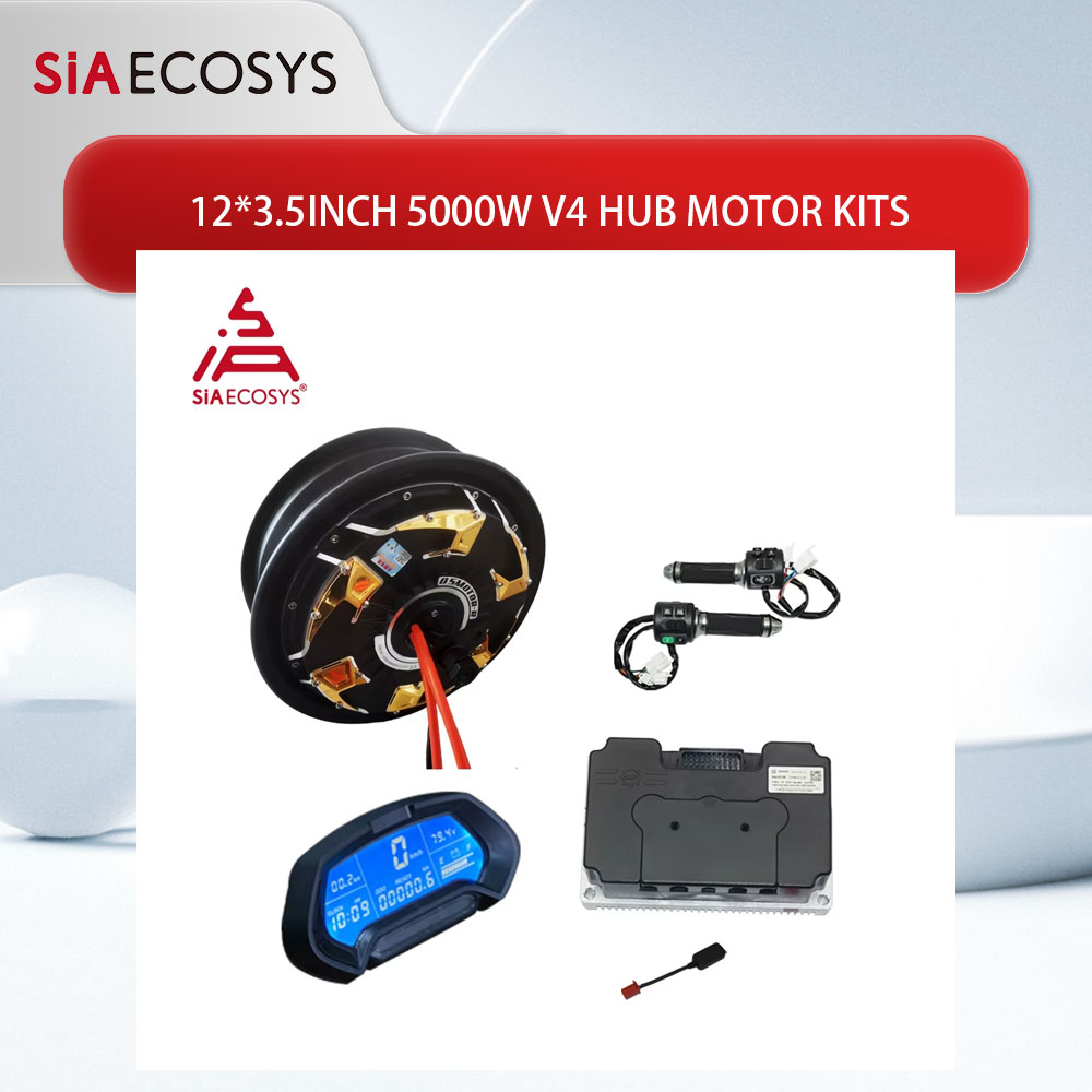 72V 5000W Hub Motor Kit - Motore QS 12*3.5 pollici 5000W V4