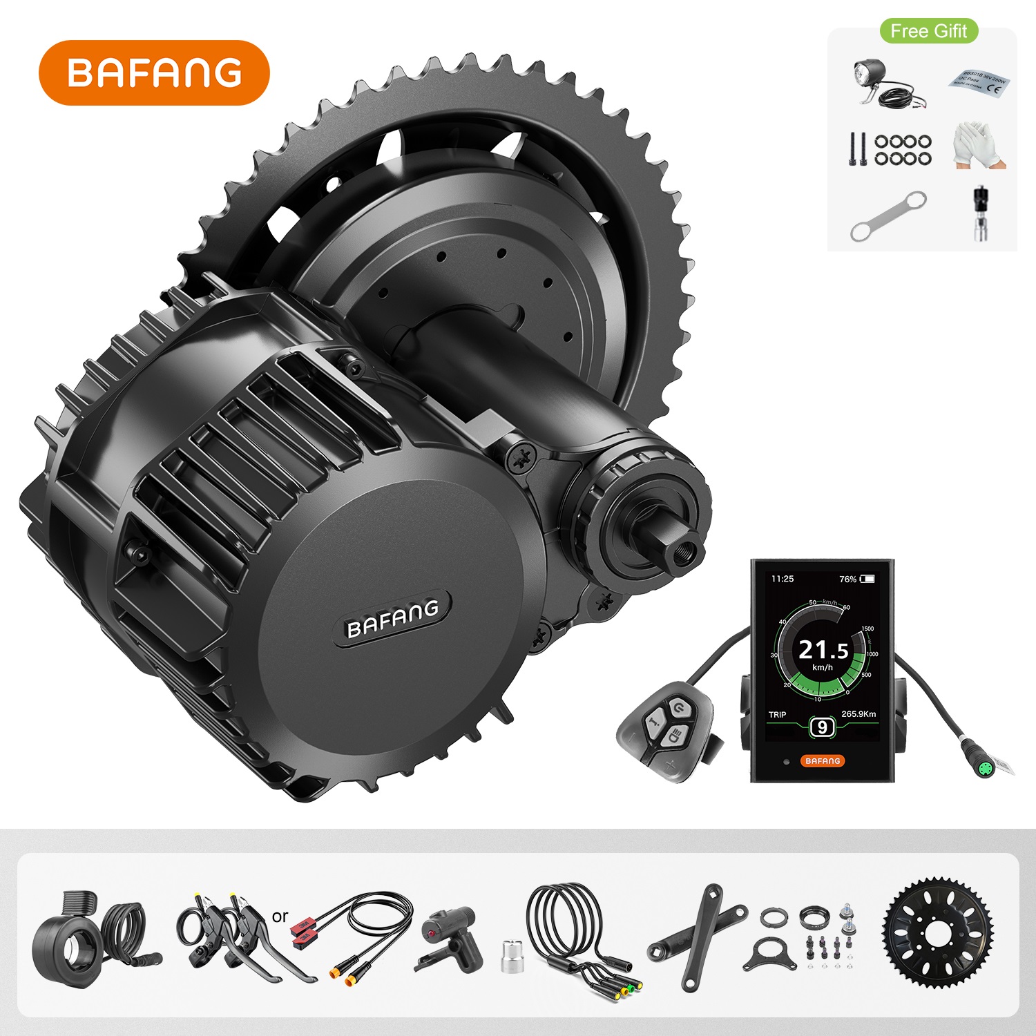 Bafang UART 48V/52V 1000W Moto - Mid Drive Motor Kit 52V 1000W recensione e prezzo